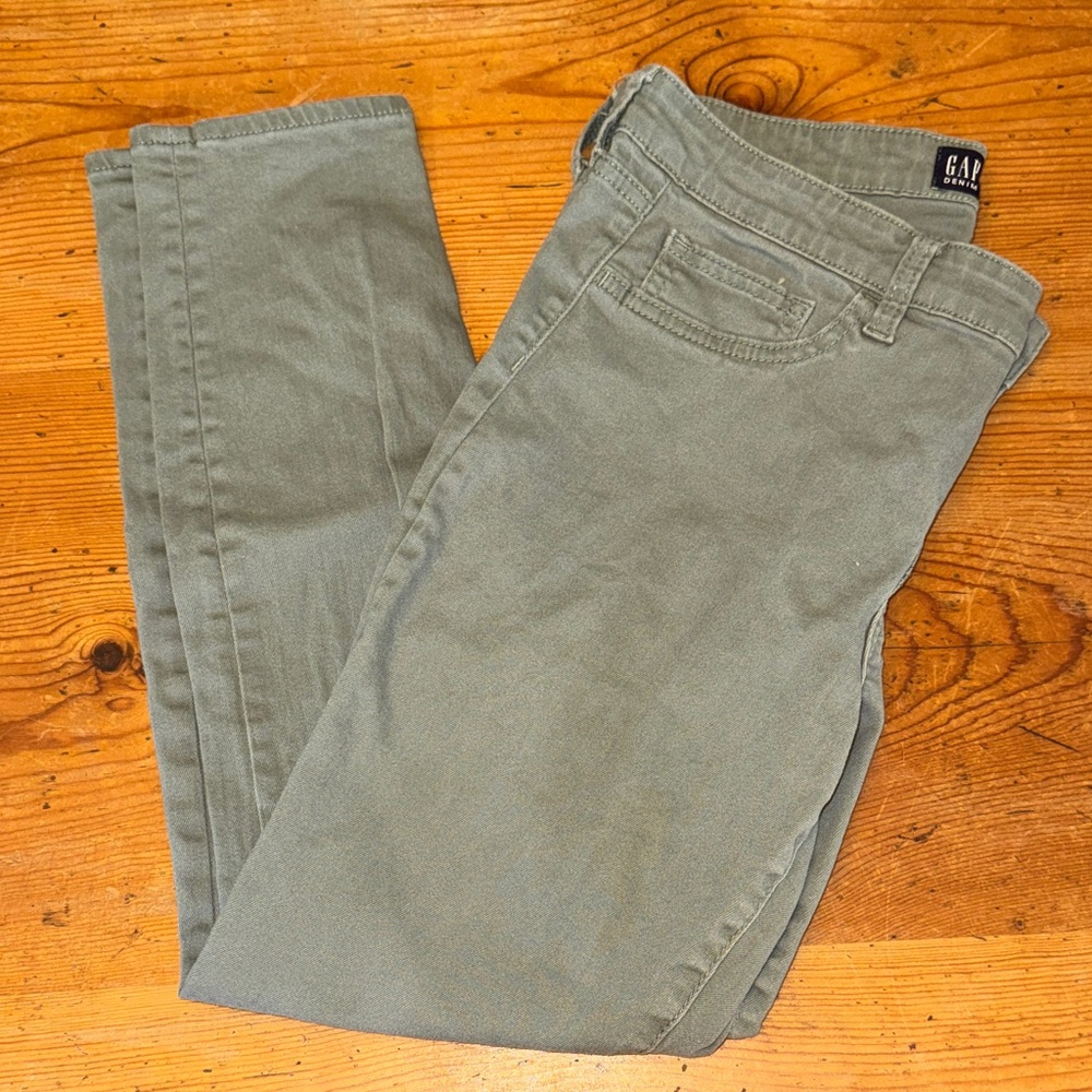 GAP Sage Green Denim Pants